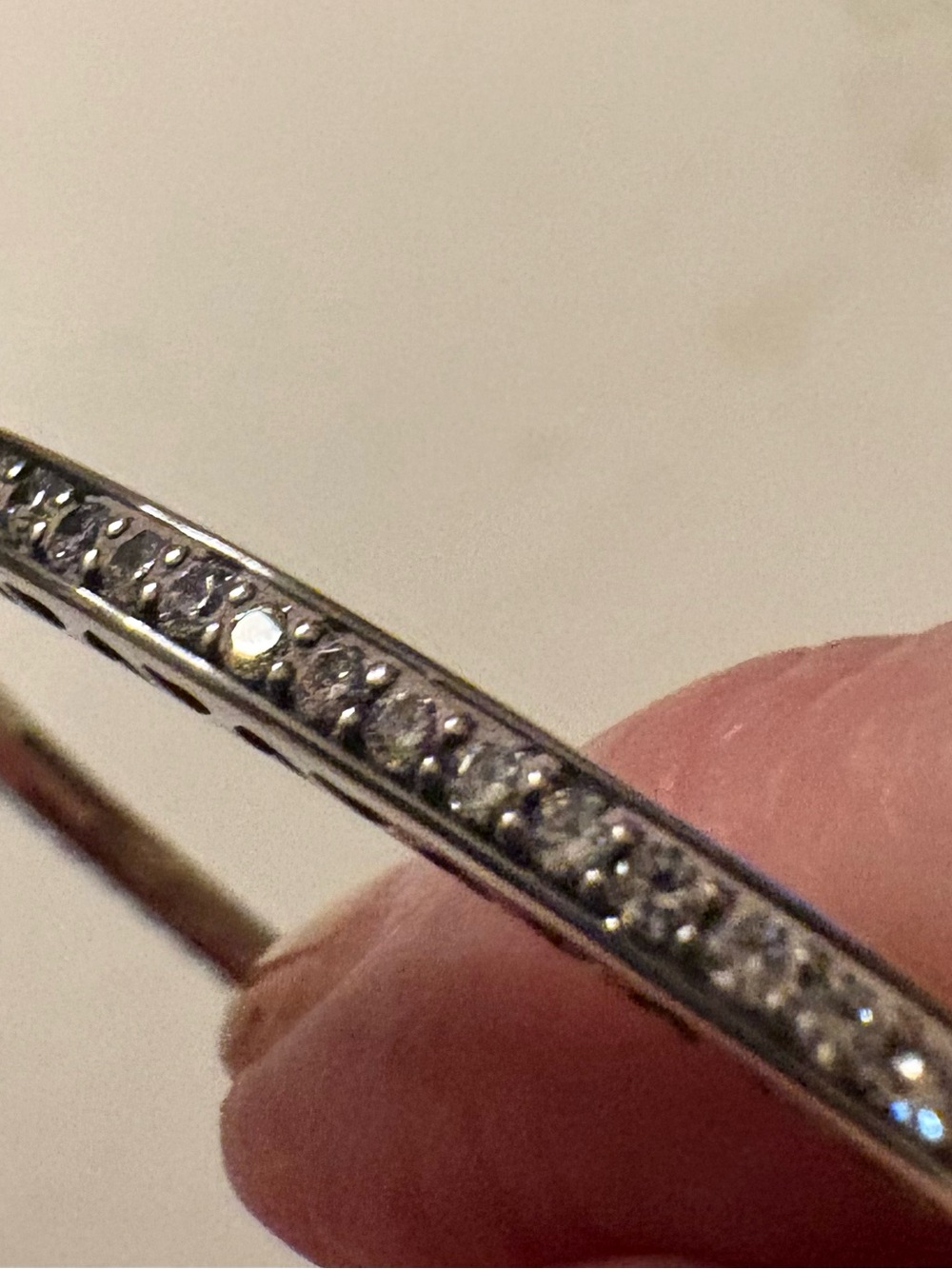 Pandora Radiant Hearts bracelet in blue and CZ silver bracelet size 3 - Picture 6 of 10